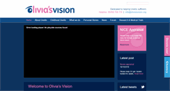Desktop Screenshot of oliviasvision.org
